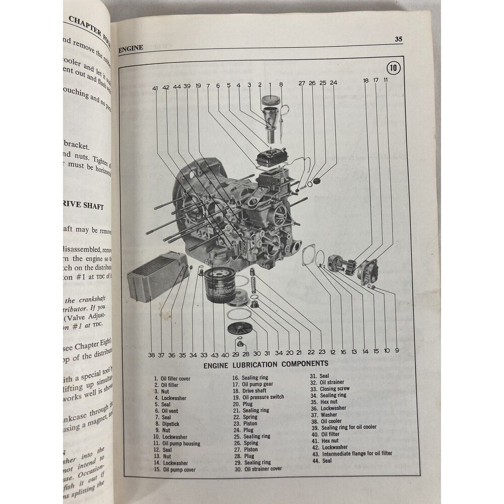 Clymer Publications Volkswagen service repair book 68’-73’ 411 and 412 Vintage - Picture 10 of 11